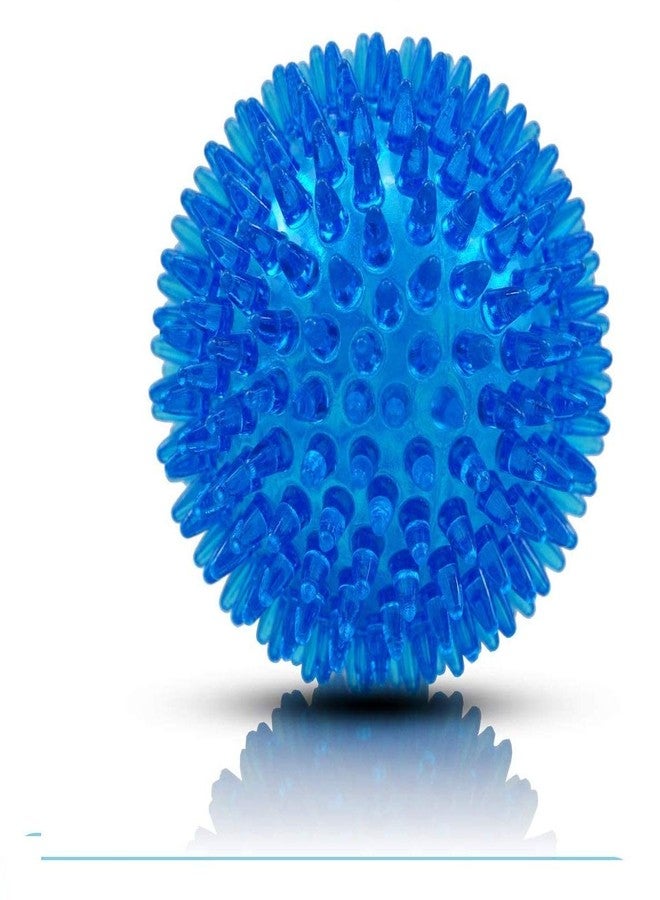 Pet Guard Squeaky Balls for Dogs Puppy Chew Toys Soft Stab Balls Cleaning Teeth Toys Play Balls with High Bounce for Large Medium Small Pet Dog 1 Piece (Color May Vary) - Image 1